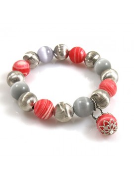 Bracciale in pietre dure donna elastico