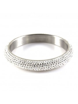 Bracciale svarovski strass bianchi