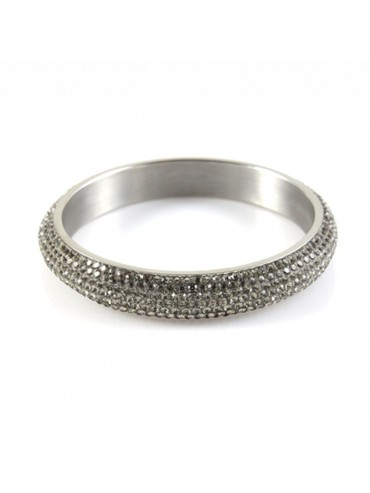 Bracciale svarovski strass grigi