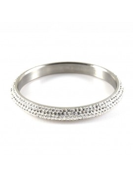 Bracciale svarovski strass bianchi