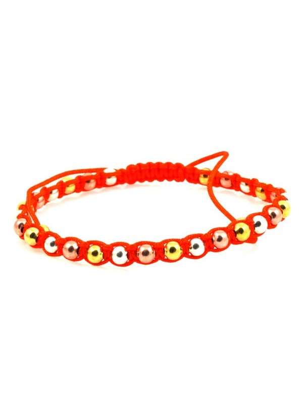 Bracciale donna shamballa  con pallini