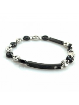 Bracciale maglia marinara uomo due colori