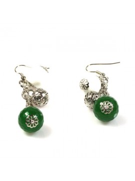 Orecchini donna in pietre dure colorate