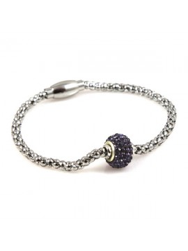 Bracciale rotellina con swarovski