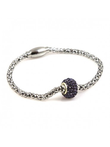 Bracciale rotellina con swarovski