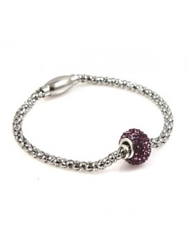 Bracciale rotellina con swarovski