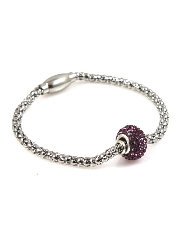 Bracciale rotellina con swarovski