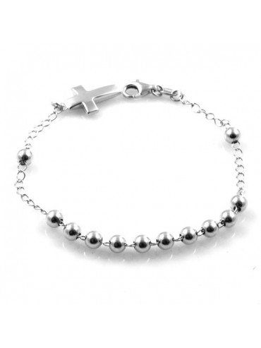 bracciale rosario in argento 925 - bcc1197