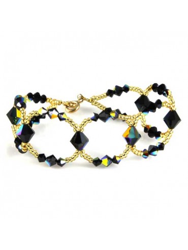bracciale swarovski bicono linea cerimonia - bcc1230