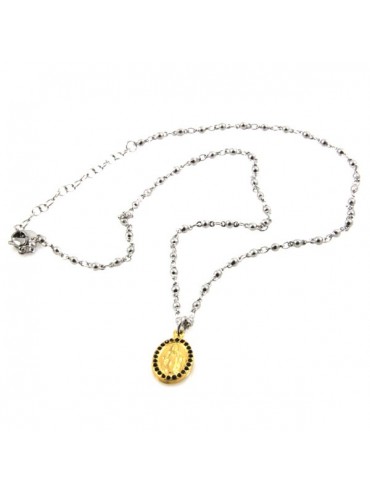 Collana con medaglia miracolosa