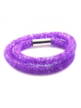 bracciale di ispirazione stardust swarovski a due fili