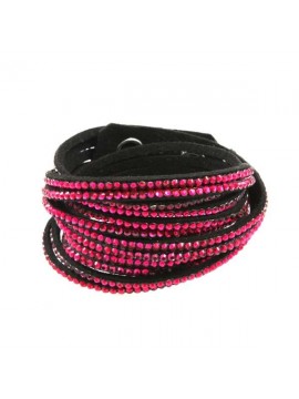 bracciale tipo slake swarovski colorato