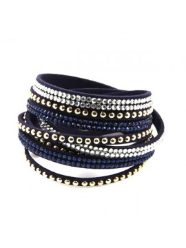 bracciale tipo slake swarovski colorato