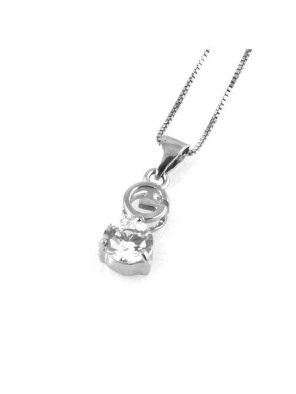 Collana punto luce in argento 925