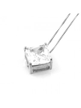 Collana punto luce in argento 925