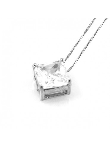 Collana punto luce in argento 925