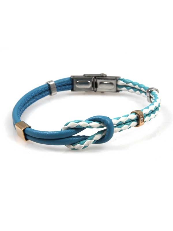 bracciale in pelle colori squadra