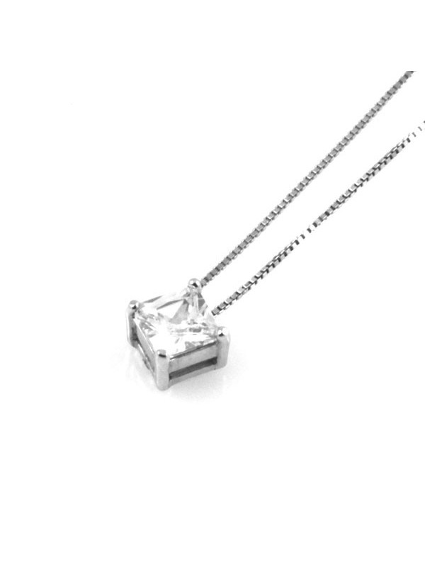 Collana punto luce in argento 925