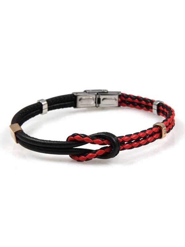 bracciale in pelle colori squadra