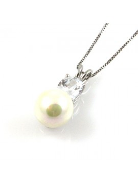 Collana con perla in argento 925