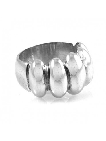 Anello donna in argento fascione