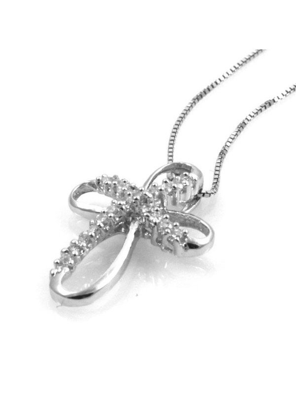 Collana con croce in argento 925