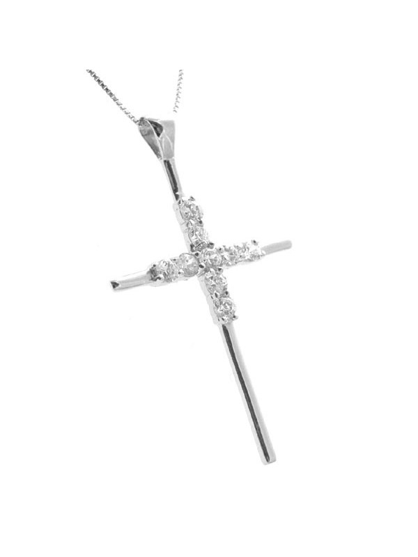 Collana con croce in argento 925
