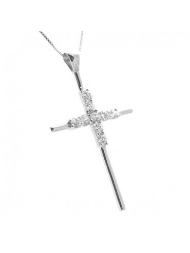 Collana con croce in argento 925