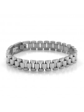 bracciale uomo maglia president in acciaio inossidabile bcc2608