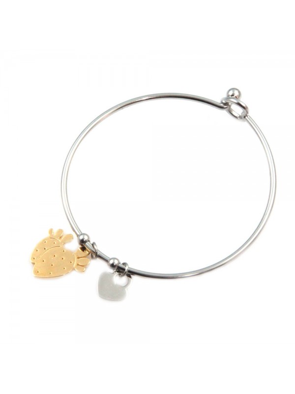 Bracciale donna fichi d'india ciondolo gioielli siciliani sicilia bcc0034