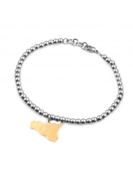 Bracciale con sicilia donna gioielli siciliani bcc0039