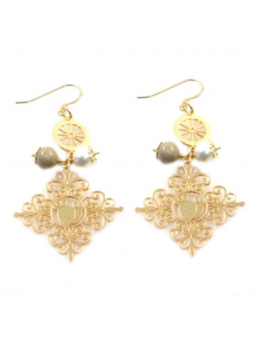 orecchini donna trinacria sicilia fichi d'india gioielli siciliani occ0109