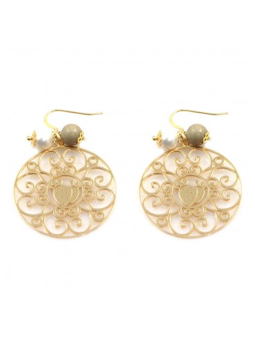 orecchini donna trinacria sicilia fichi d'india gioielli siciliani occ0110