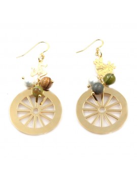 orecchini donna trinacria sicilia fichi d'india gioielli siciliani occ0113