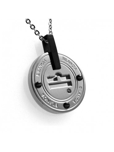 Collana con segno zodiacale bilancia
