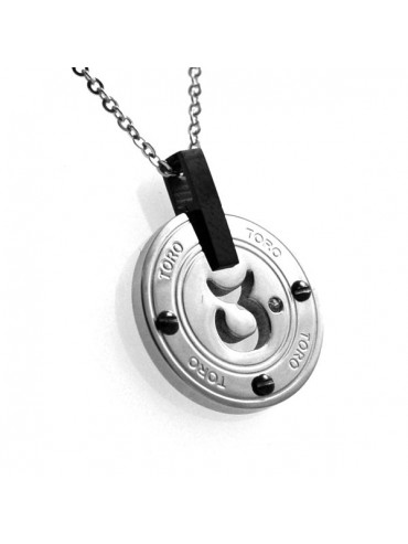 Collana con segno zodiacale toro