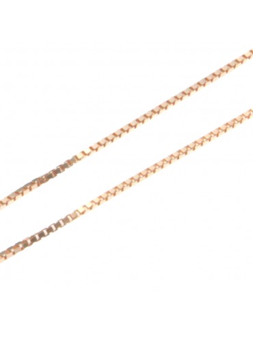 collana catenina per ciondoli veneziana cm 45 confezione da 5 pezzi - vd1545r