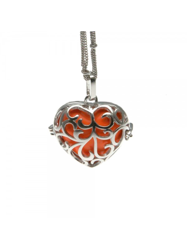 Chiama angeli collana ciondolo in bronzo