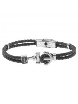 bracciale con ancora uomo acciaio bcc1363