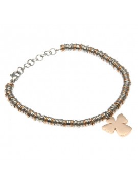 Bracciale con angelo donna acciaio bcc0080