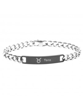 Bracciale toro segno zodiacale acciaio bcc0274