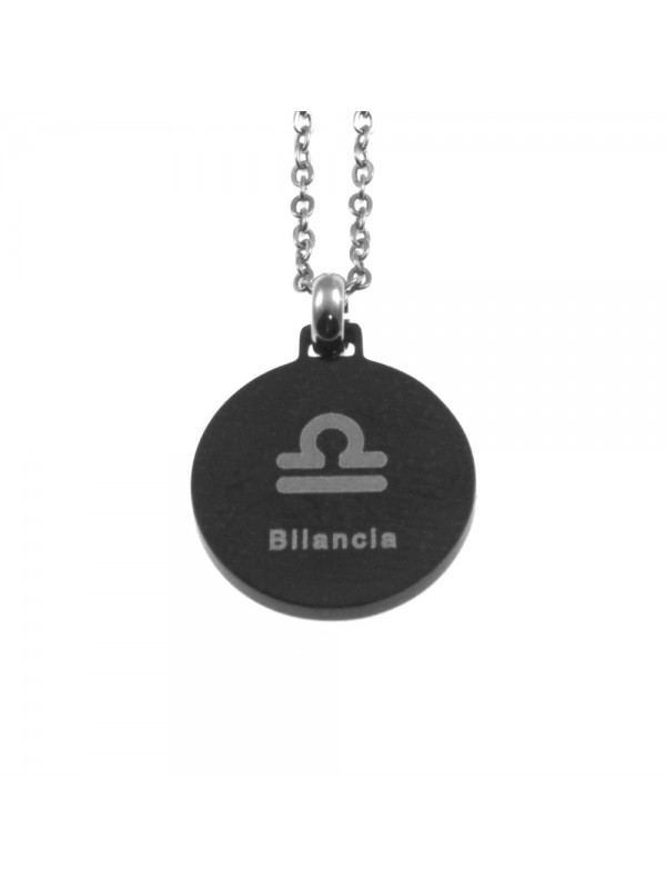 Collana bilancia segno zodiacale acciaio cln0068