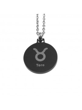 Collana toro segno zodiacale acciaio cln0079