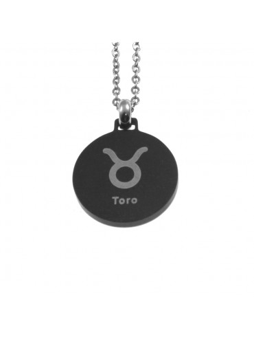 Collana toro segno zodiacale acciaio cln0079