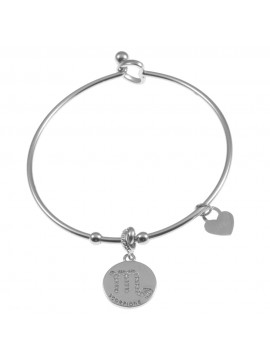 Bracciale con segno zodiacale scorpione donna bcc0276