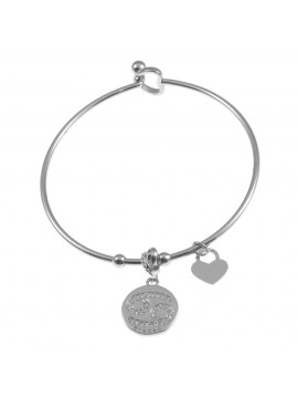 Bracciale con segno zodiacale cancro donna bcc0282