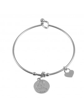 Bracciale con segno zodiacale leone donna bcc0290