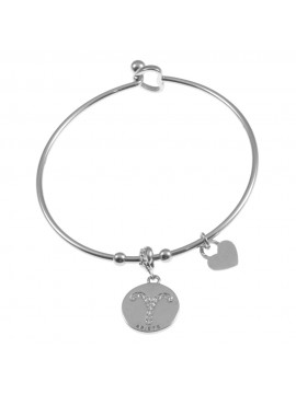 Bracciale con segno zodiacale ariete donna bcc0293