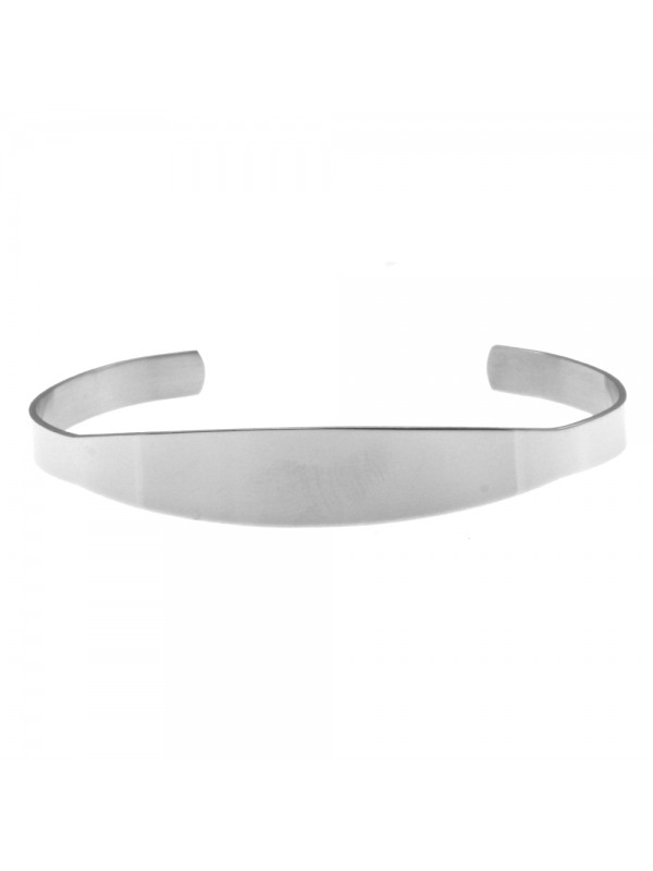 bracciale uomo rigido acciaio per incisione bcc2472