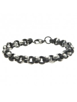 Bracciale uomo acciaio invecchiato roll on bcc0420